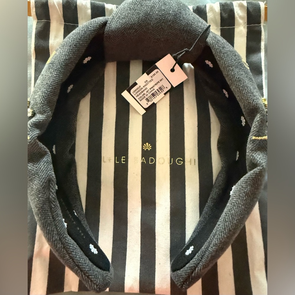 Lele Sadoughi, NWTs Embroidered Embellished London Headband - Picture 4 of 5